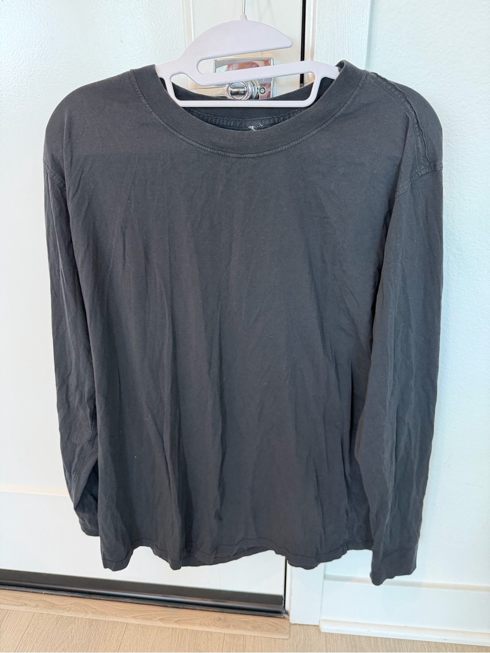Lululemon black all yours long sleeve shirt